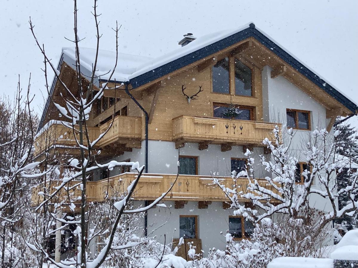 Апартаменты Bee Happy Haus Burboeck Флахау Экстерьер фото