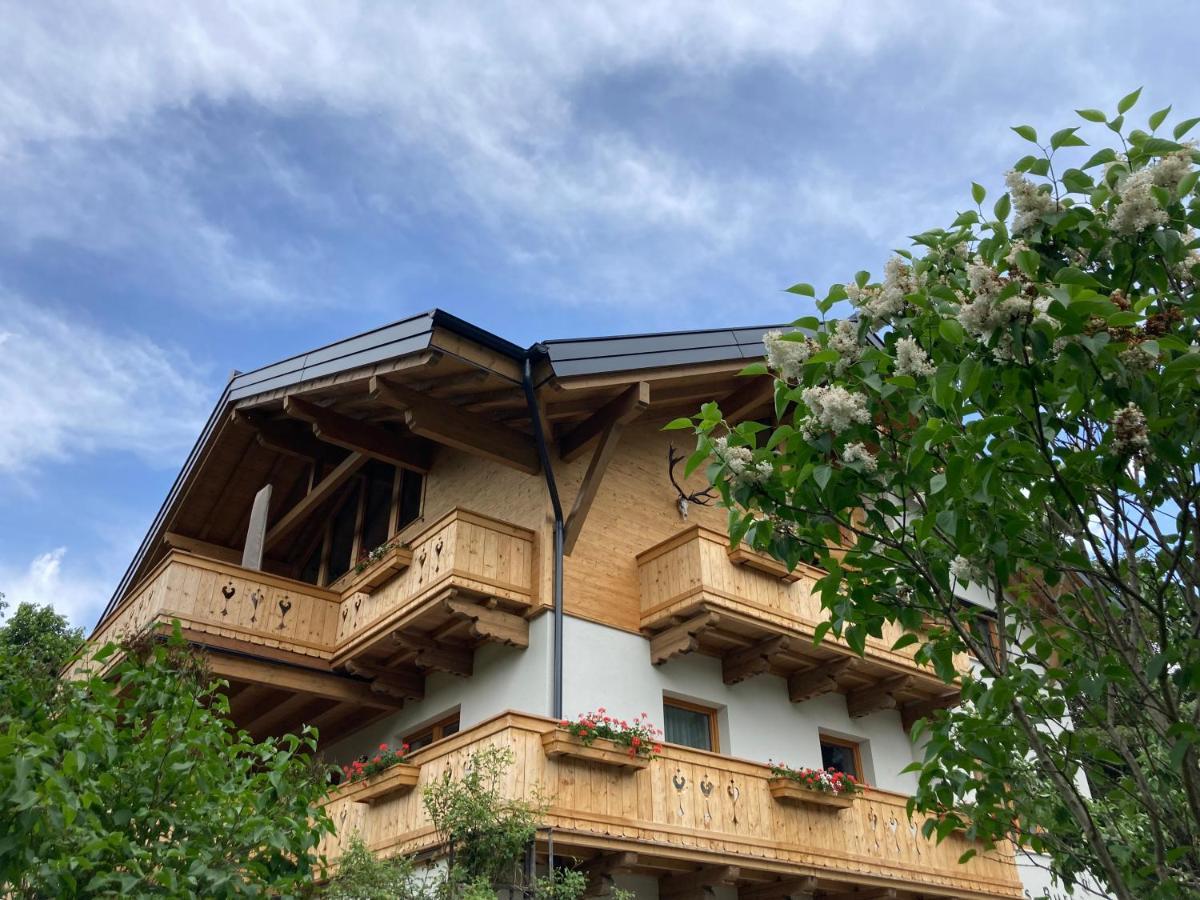 Апартаменты Bee Happy Haus Burboeck Флахау Экстерьер фото