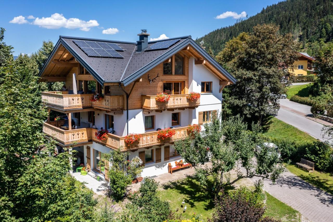 Апартаменты Bee Happy Haus Burboeck Флахау Экстерьер фото